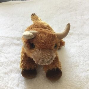 Aurora Plush Brown Toro Bull Toy